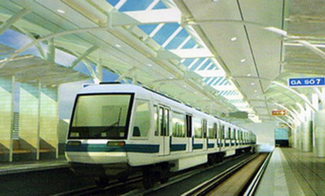 Đường sắt đô thị sẽ đi ngầm qua ga Hà Nội